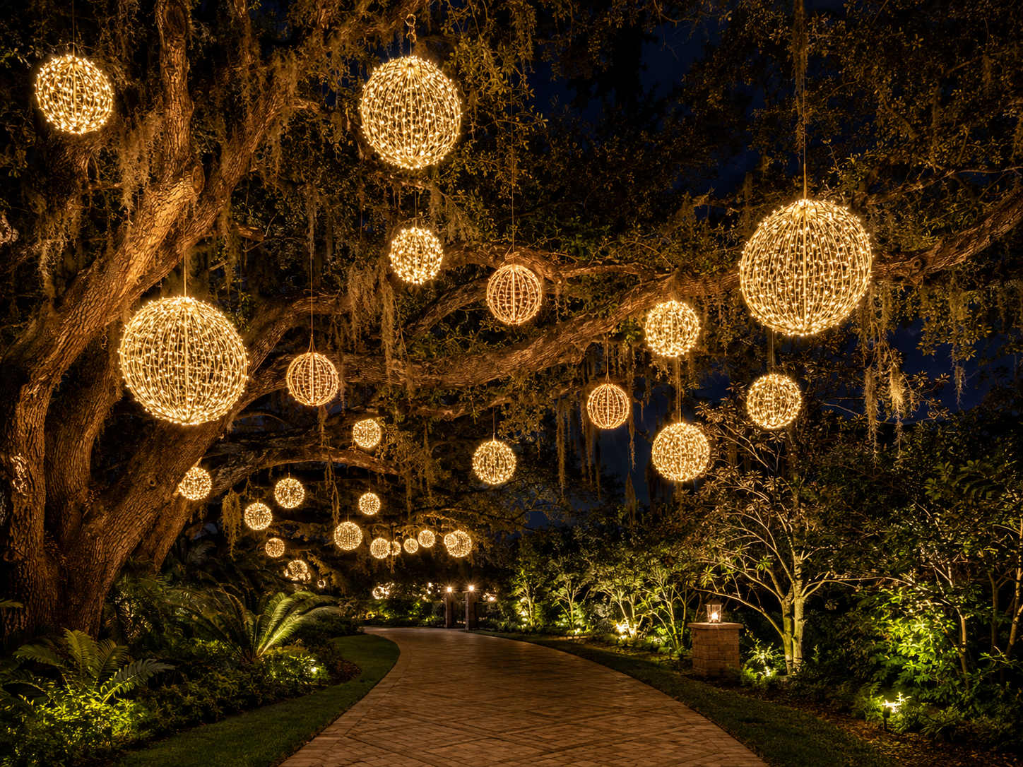 Signature orb canopy