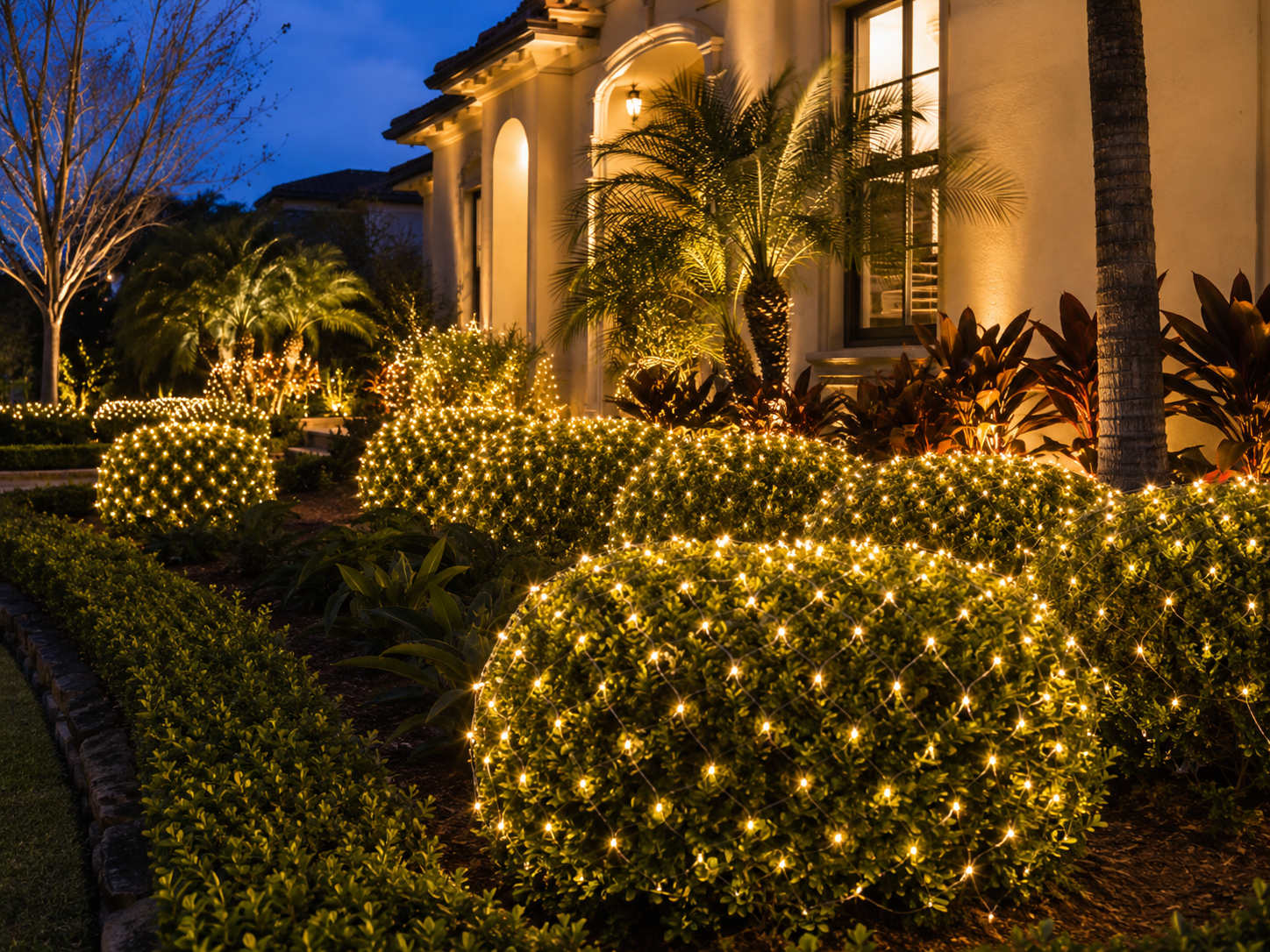 Bush & Landscape Lighting service example